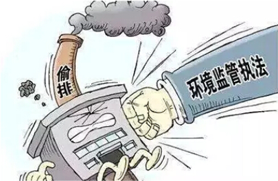 弄虛作假！某企廢氣收集管道“不連接”廢氣處理設(shè)施..