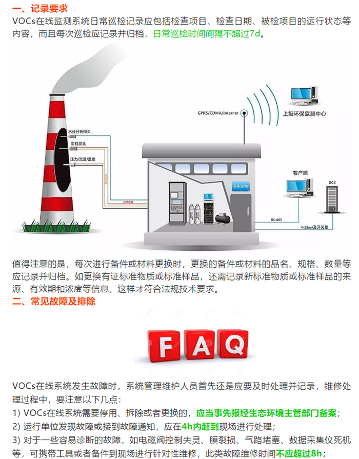 VOCs在線監(jiān)測(cè)系統(tǒng)日常運(yùn)行管理要求如何？